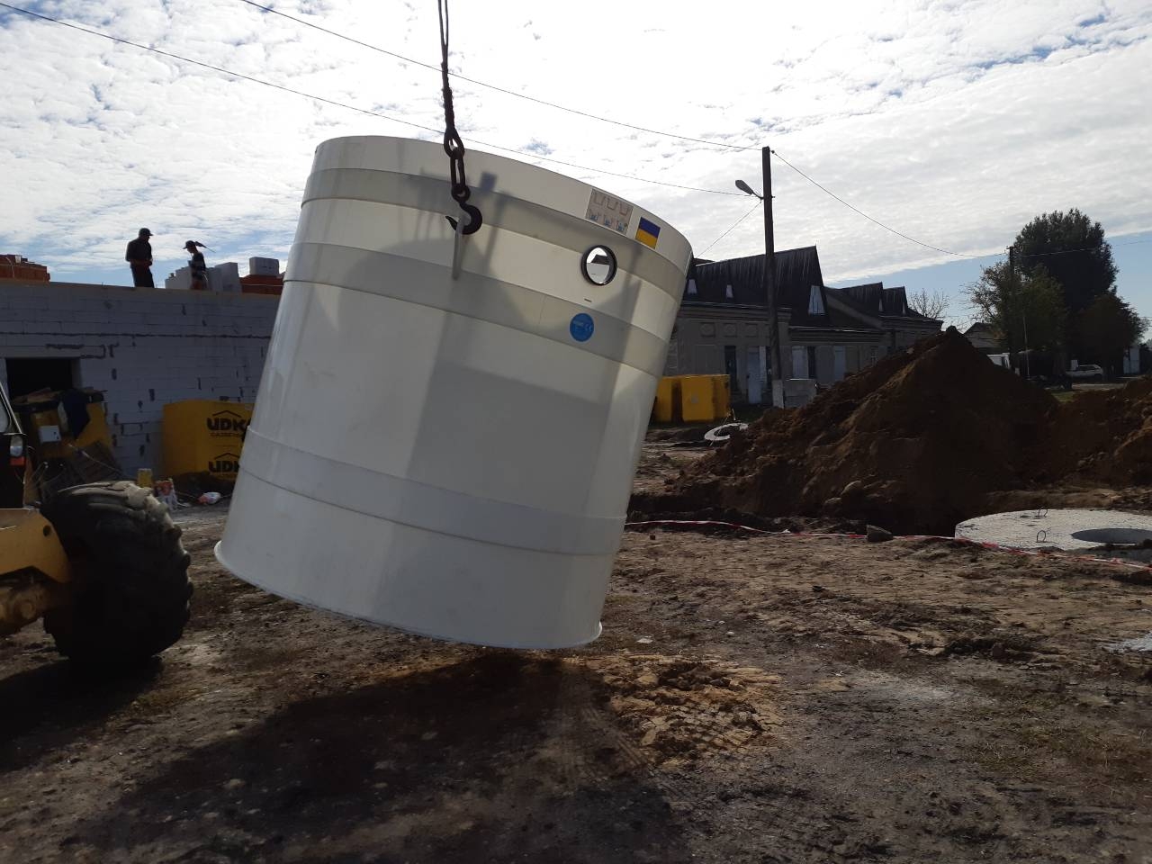 Монтаж очистных сооружений AQUATEC (5)